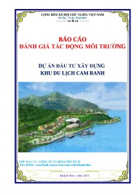 BÁO CÁO ĐÁNH GIÁ TÁC ĐỘNG MÔI TRƯỜNG