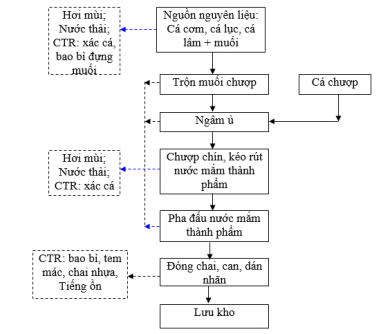 Báo cáo đề xuất cấp GPMT dự án Xây dựng nhà xưởng sản xuất nước mắm