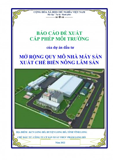 Vi phạm các quy định về phân loại, thu gom, vận chuyển cho dự án đầu tư nhà máy sản xuất thực phẩm